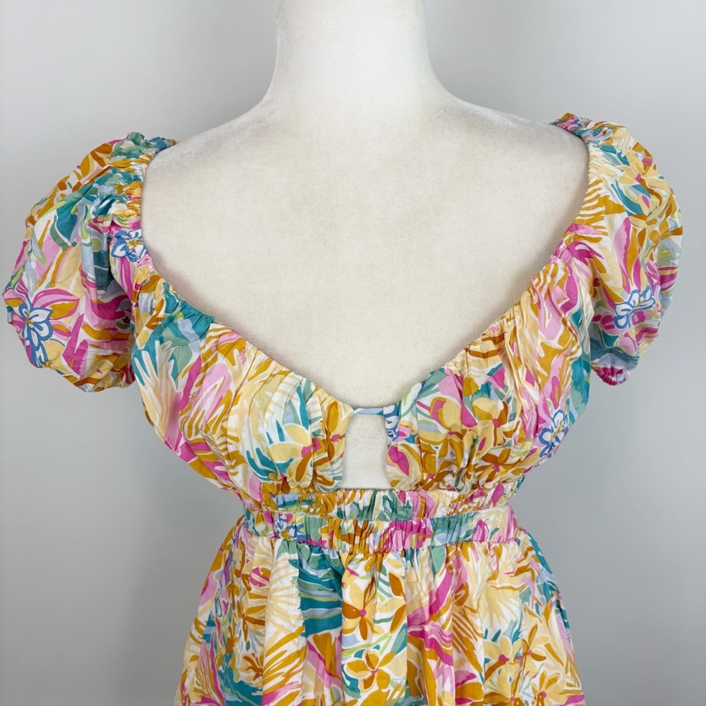 Hello Molly Candy at The Carnival Mini Dress in Multi Size S - Picture 3 of 15